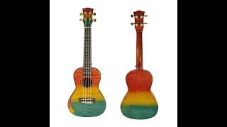 Đàn Ukulele solid cao cấp | Oriental Cherry | 1.300k