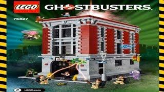 LEGO Ghostbusters FIREHOUSE HEADQUARTERS 75827 - Лего Охотники за Привидениями Штаб Охотников