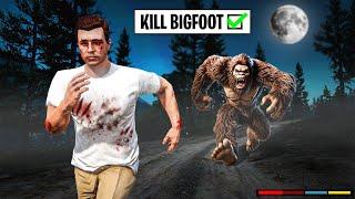 We Got Hunted By BIGFOOT in GTA 5!