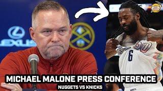 Michael Malone LIVID After Nuggets gets BLOWN OUT at Home vs Knicks