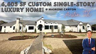 Eppright Custom Home | Madrone Canyon | Luxury Single Story | Austin, Texas | Hill Country