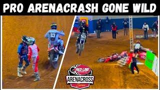 ARENACRASH - BETTER RACING THAN SUPERCROSS?! Insane Redline Oil AX Pro Night 2