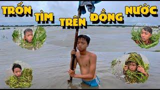 Anh Ba Phải | Trốn Tìm Trên Đồng Nước Mênh Mông - Cười Sặc Nước | Hide & Seek on the water field