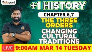 Plus One Humanities Public Exam | History Chapter 6 & 7 |  Full mark  | Eduport