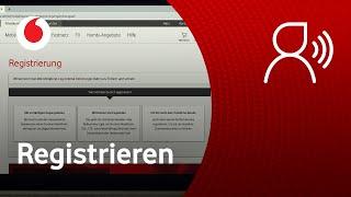 MeinVodafone: Registrieren & Login