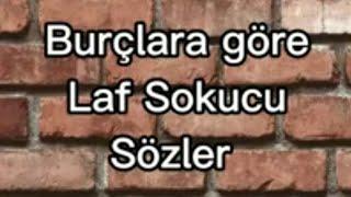 Burçlara Göre Laf sokucu sözler