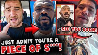 Sean Strickland GOES OFF on "PIECE OF S***" Jon Jones! Khalil Rountree MESSAGE Alex Pereira!