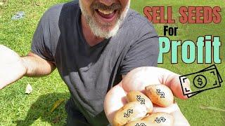 Make Money Selling SEEDS!!!  The Best Homestead Side Hustle