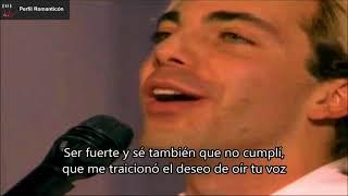 CRISTIAN CASTRO - EL DESEO DE OÍR TU VOZ - 1996 - CON LETRA