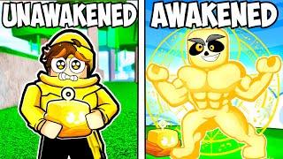 Blox Fruits BUT Awaken vs UNAWAKENED Fruits...