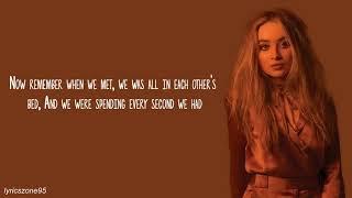 Sabrina Carpenter - Honeymoon Fades (Lyrics)