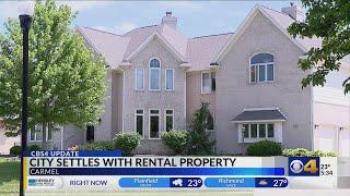 City of Carmel reaches settlement with short-term rental company