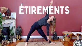 Routine yoga quotidienne : étirements et détente du corps en 20 minutes