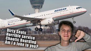 Aegean Airlines || Skytrax BEST Airline in Europe?!