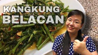 How to Stir Fry Kangkung Belacan