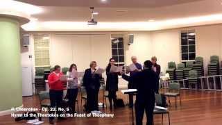 The Consort of Melbourne in rehearsal