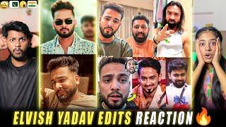 Elvish Yadav Attitude Edits Reacton  | Elvish vs ijaz khan 