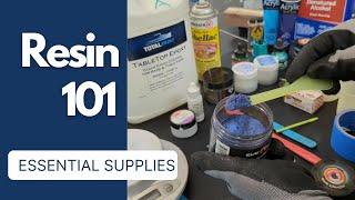 Beginners Resin 101: Essential Supplies #resinforbeginners