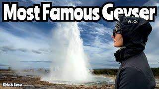 The most reliable Geyser in Iceland - Strokkur in Golden Circle (Thingvellir National Park) #travel