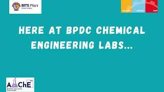 The Department of Chemical Engineering presents Labs that go BEYOND the manual!