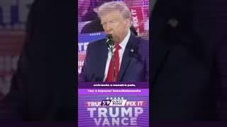 Donald Trump envía contundente mensaje a Claudia Sheinbaum si es que gana las elecciones de EUA