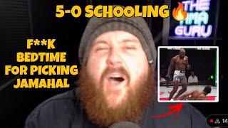 MMA GURU reacts to Khalil Roundtree SCHOOLING Jamahal Hill for 5 rounds straight