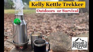 Kelly Kettle Trekker for the Outdoors or Survival