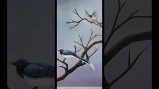 Bird painting tutorial for beginners