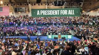 Kamala Harris supporters pack Jenison Fieldhouse