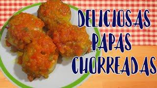 ¿COMO HACER PAPAS CHORREADAS? I COCINADO CON DUSAYE