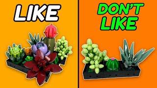 LEGO Succulents Review - Like/Don’t Like