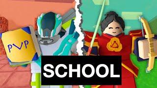 Bedwars Kit School: PVP