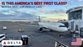 REVIEW | Delta Air Lines | Seattle (SEA) - Los Angeles (LAX) | Airbus A321neo | First Class