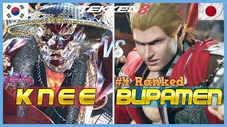 Tekken 8 ▰ KNEE (Heihachi) vs BUPPAMEN (#4 Ranked Steve) ▰ High Level Gameplay