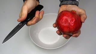 How To Peel a Pomegranate The Fast Way