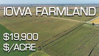 $19,900 PER ACRE IOWA LAND AUCTION