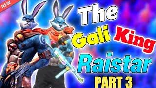 Raistar Funny Moments With Voice Nonstop GaliPart 3|| Gyan Gaming Funny Reaction - Garena Free Fire