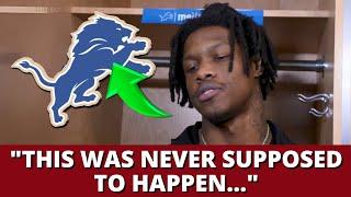 SHOCKING! NOBODY EXPECTED THIS TO HAPPEN TO JAMESON WILLIAMS! UNBELIEVABLE! DETROIT LIONS NEWS