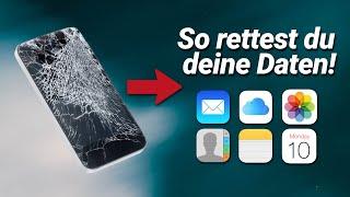 iPhone kaputt und geht nicht mehr an? iPhone Daten retten, auch ohne Display!