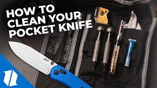 How to Clean and Maintain Your Knife!