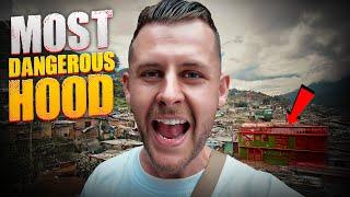 Visiting the most DANGEROUS area in Medellin Colombia 