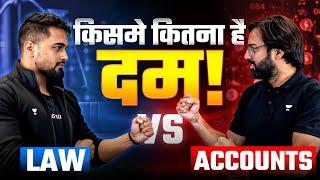 Knowledge War- Law vs Accounts Ft. CA Shantam Sir & CA Rakesh Sir