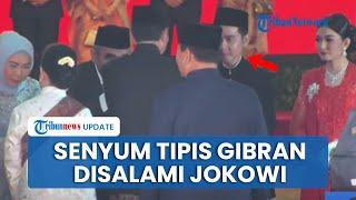 Tersorot Ekspresi Jokowi Disambut & Disalami Gibran Rakabuming Raka yang Bakal Dilantik Jadi Wapres