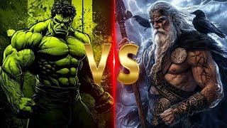 Why Hulk vs Odin Isn't Even Close! Who do you think is wining in this fight