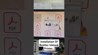 Installation of Brother ink tank printer...!!!