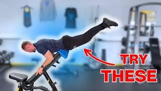 Alternatives To The Reverse Hyperextension Machine!