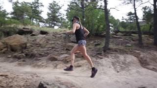 Denise & Craig enjoy 6 easy trail miles...as we taper for our 50k race. #craigrunsultras #surprise