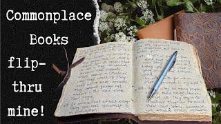 commonplace books are different to a journal