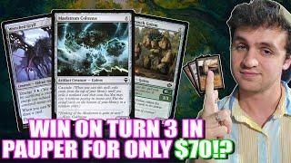 UNBOXING $70 Mono Green Tron For Pauper! Deck Tech for Magic: The Gathering