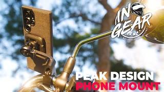 In Gear: Peak Design Motorcycle Bar Mount + Everyday Case Review